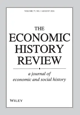  Economic History Review | Zeitschrift |  Sack Fachmedien