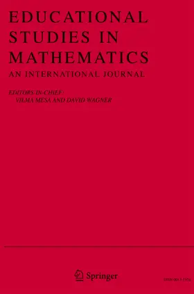 Editor-in-Chief: Merrilyn Goos |  Educational Studies in Mathematics | Zeitschrift |  Sack Fachmedien