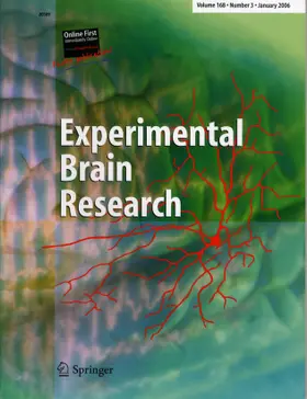  Experimental Brain Research | Zeitschrift |  Sack Fachmedien