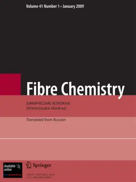  Fibre Chemistry | Zeitschrift |  Sack Fachmedien