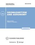  Geomagnetism and Aeronomy | Zeitschrift |  Sack Fachmedien
