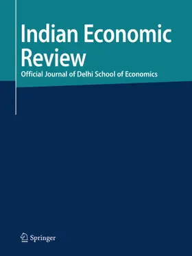 Editor-in-Chief: Pami Dua |  Indian Economic Review | Zeitschrift |  Sack Fachmedien