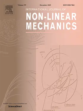 Editor-in-Chief: Pol D. Spanos |  International Journal of Non-Linear Mechanics | Zeitschrift |  Sack Fachmedien