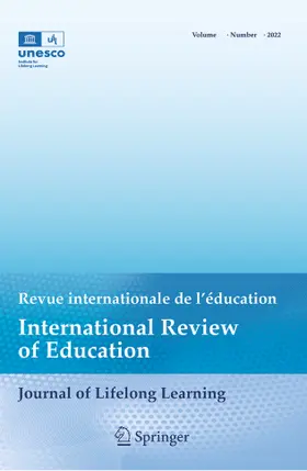 Executive Editor: Stephen Roche |  International Review of Education | Zeitschrift |  Sack Fachmedien