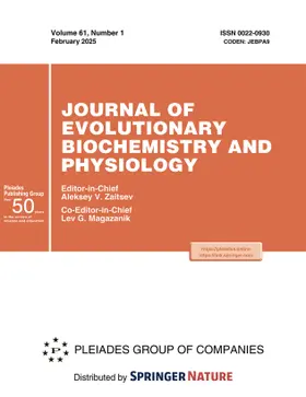  Journal of Evolutionary Biochemistry and Physiology | Zeitschrift |  Sack Fachmedien
