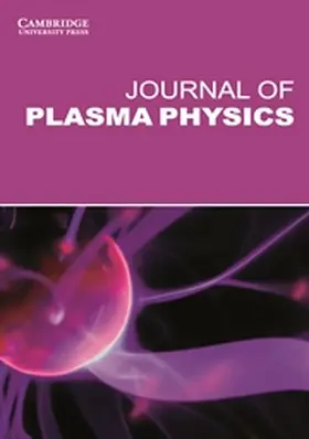 Journal of Plasma Physics | Cambridge University Press | Zeitschrift | sack.de