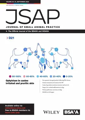  Journal of Small Animal Practice | Zeitschrift |  Sack Fachmedien