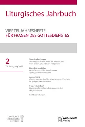 Liturgisches Institut, Trier |  Liturgisches Jahrbuch | Zeitschrift |  Sack Fachmedien
