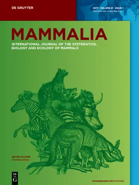 Mammalia | De Gruyter | Zeitschrift | www.sack.de