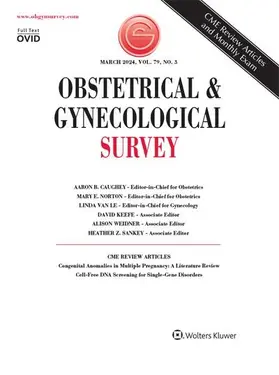 Obstetrical & Gynecological Survey | Lippincott | Zeitschrift | sack.de