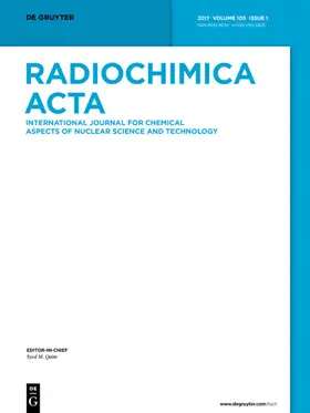 Radiochimica Acta | De Gruyter (O) | Zeitschrift | sack.de