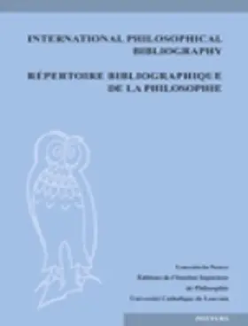 International Philosophical Bibliography | Peeters | Zeitschrift | sack.de