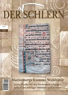  Der Schlern | Zeitschrift |  Sack Fachmedien