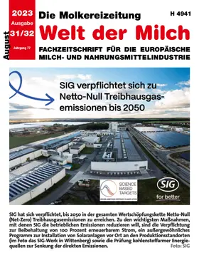  Welt der Milch - die Molkerei-Zeitung | Zeitschrift |  Sack Fachmedien