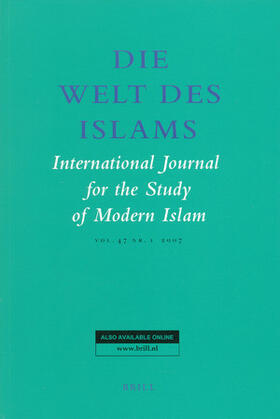 Die Welt des Islams | Brill | Zeitschrift | sack.de