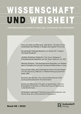  Wissenschaft und Weisheit | Zeitschrift |  Sack Fachmedien