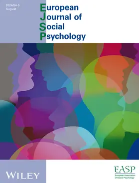 European Journal of Social Psychology | John Wiley & Sons | Zeitschrift | sack.de