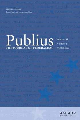 Publius: The Journal of Federalism | Oxford University Press | Zeitschrift | sack.de