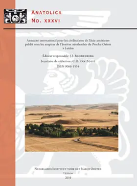 Anatolica | Peeters | Zeitschrift | sack.de