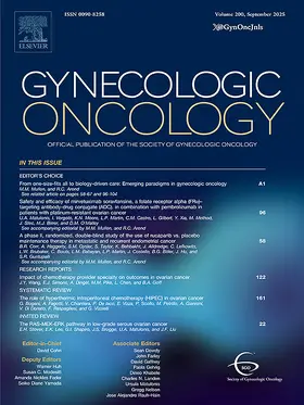 Editor-in-Chief: Beth Y. Karlan MD |  Gynecologic Oncology | Zeitschrift |  Sack Fachmedien