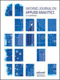  INFORMS Journal on Applied Analytics | Zeitschrift |  Sack Fachmedien