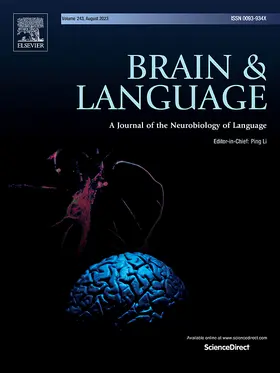 Brain and Language | Academic Press | Zeitschrift | sack.de
