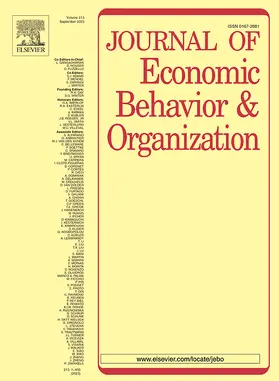 Journal of Economic Behavior & Organization | North-Holland | Zeitschrift | sack.de