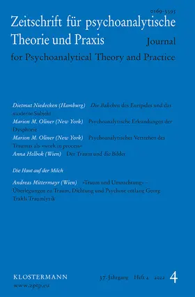  Zeitschrift für psychoanalytische Theorie & Praxis | Zeitschrift |  Sack Fachmedien