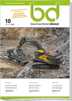  Baumaschinendienst (bd) | Zeitschrift |  Sack Fachmedien