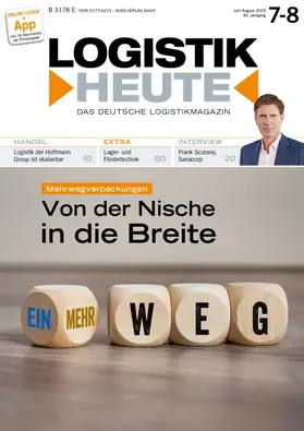 Wolfgang Huss |  Logistik Heute | Zeitschrift |  Sack Fachmedien