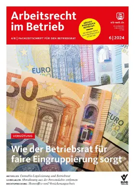 Bund-Verlag GmbH |  Arbeitsrecht im Betrieb | Zeitschrift |  Sack Fachmedien