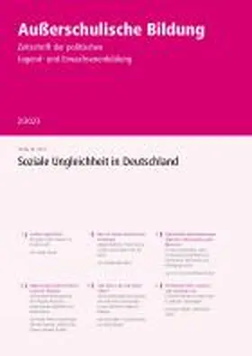 Arbeitskreis Deutscher Bildungsstätten e.V. |  Außerschulische Bildung | Zeitschrift |  Sack Fachmedien