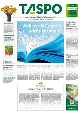  TASPO 360° | Zeitschrift |  Sack Fachmedien