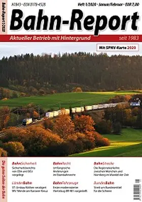 Chefredaktion: Matthias Hansen |  Bahn-Report | Zeitschrift |  Sack Fachmedien