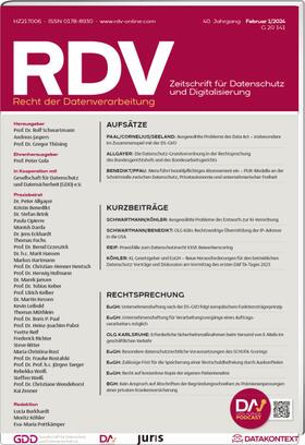 RDV | DATAKONTEXT | Zeitschrift | sack.de