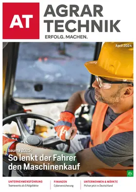 Deutscher Landwirtschaftsverlag GmbH |  AGRAR TECHNIK | Zeitschrift |  Sack Fachmedien