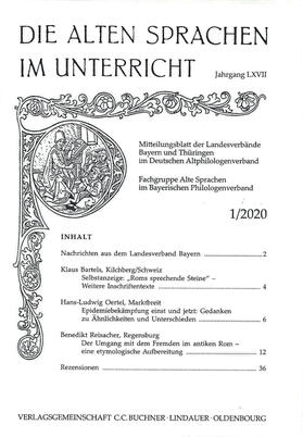 Die Alten Sprachen im Unterricht (DASIU) | C. C. Buchners Verlag | Zeitschrift | sack.de