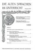  Die Alten Sprachen im Unterricht (DASIU) | Zeitschrift |  Sack Fachmedien