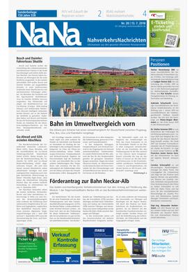 NaNa Nahverkehrs-Nachrichten | DVV Media Group | Zeitschrift | sack.de