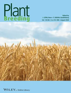 Plant Breeding | John Wiley & Sons | Zeitschrift | sack.de