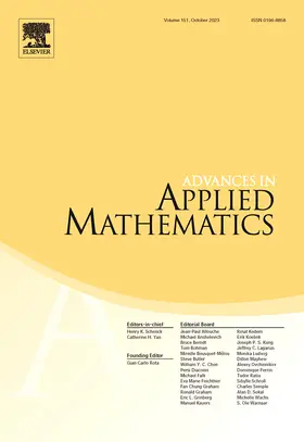Advances in Applied Mathematics | Academic Press | Zeitschrift | sack.de
