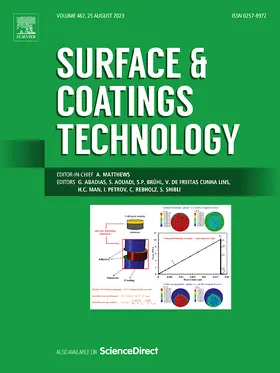 Surface and Coatings Technology | Elsevier | Zeitschrift | sack.de