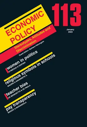 Economic Policy | Oxford University Press | Zeitschrift | sack.de