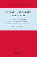  Social Indicators Research | Zeitschrift |  Sack Fachmedien