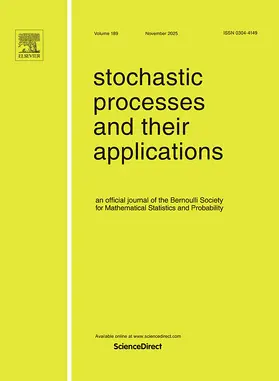  Stochastic Processes and their Applications | Zeitschrift |  Sack Fachmedien