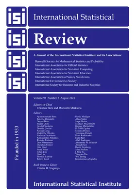 International Statistical Review | John Wiley & Sons | Zeitschrift | www.sack.de