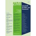  ZMR - Zeitschrift für Miet- und Raumrecht | Zeitschrift |  Sack Fachmedien