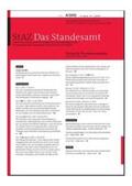  StAZ - Das Standesamt | Zeitschrift |  Sack Fachmedien