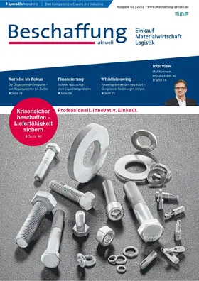  Beschaffung aktuell | Zeitschrift |  Sack Fachmedien