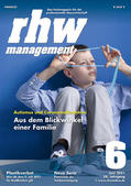  rhw management | Zeitschrift |  Sack Fachmedien